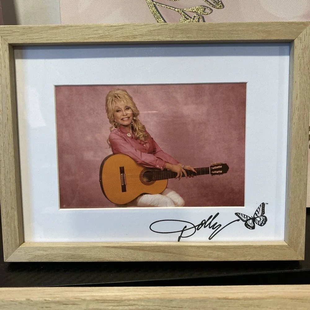 New 2  Dolly Parton framed pictures